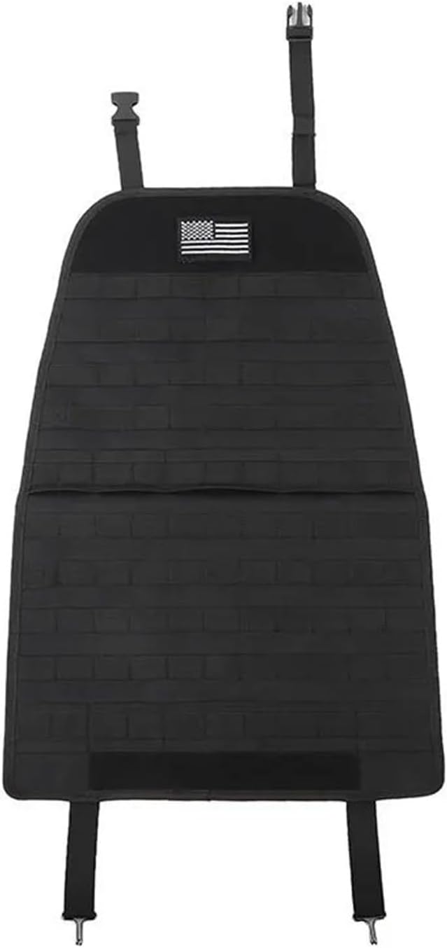 Car Seat Back Organizer - Multi-Pocket Storage System with Non-Slip Cargo Mat | Compatible for Ford Bronco 2021-2022 Models | SUV/Truck Rear Seat Organizer Accessories(1 pc)