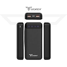 Huawei P60 Pro / P30 Lite ile Uyumlu 12.500 mAh H zl   arj Powerbank, Siyah L 501S249