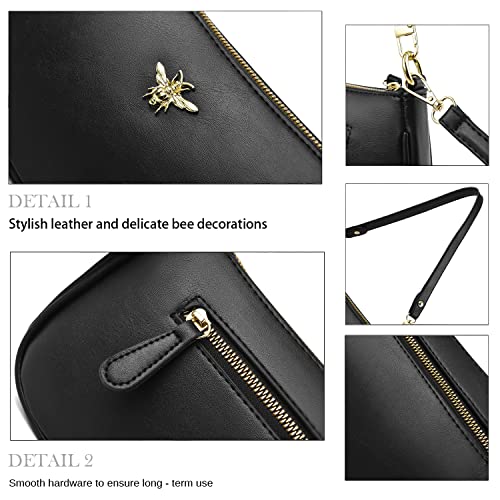 Image of Small Tote Shoulder Bags Purses for Women Retro Classic Crossbody Bags Cute Clutch Purse and Handbag