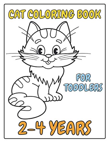 cat coloring book for toddlers 2-4 years: pusheen coloring books, pusheen coloring book kids - pusheen coloring book adult / color outside the lines coloring book