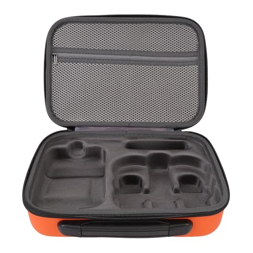 NEO Drone Storage Bag with Shoulder Strap, Full Set Storage, PU Material, Easy Carrying, Reasonable Design, Suitable for NEO, for NEO (Orange)