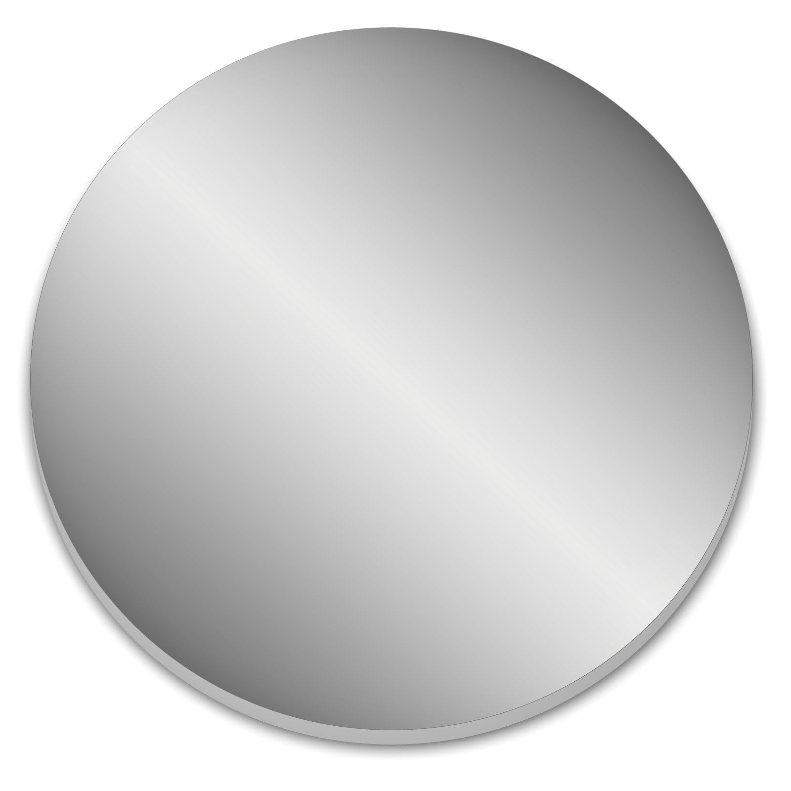 Display Stands Mirrored Wall Decoration Shatter Resistant Acrylic Circular Round 15 Sizes (DS28+) (2, 450mm)