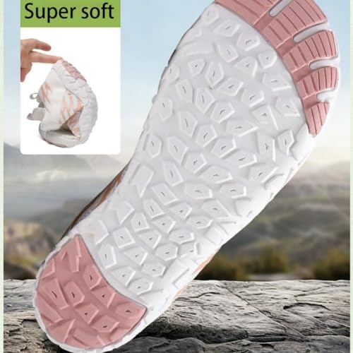 Thickened Hike Shoes Footwear Barefoot Womens,Zero Drop Barefoot Wide Toe Casual Fitness Sports Hiking Shoes Men's and Women's3