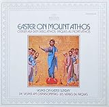  EASTER ON THE MOUNT ATHOS OSTERN AUF DEM BERG ATHOS VOL. 3: DIE VESPER AM OSTERSONNTAG 1980 Bildhülle Klappcover mit 4 seitiger Zeremonienbeschreibung ARCHIV PRODUKTION # 2533 446 Abt Alexios und die Mönche des Klosters Xenophontos