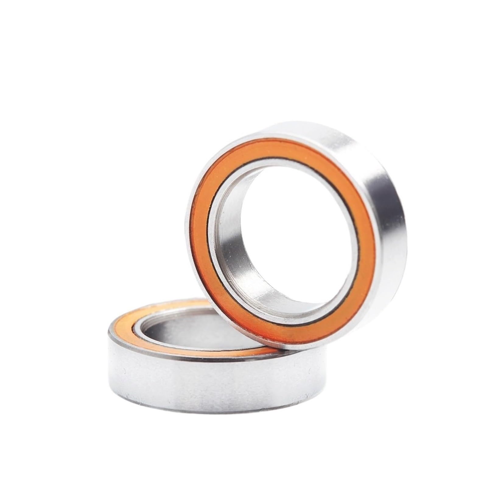 Industrial Shaft Bearings, 6700RS Bearing ABEC-3 (10PCS) 10x15x4 Mm Thin Section 6700-2RS Ball Bearings 61700 RS 6700 2RS with Orange Sealed A-1510DD