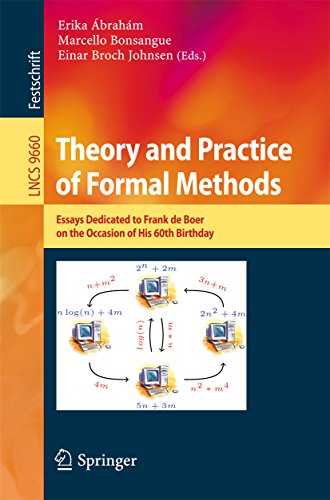 Theory and Practice of Formal Methods: Essays Dedicated to Frank de Boer on the Occasion of His 60th Birthday (Lecture Notes in Computer Science Book 9660)