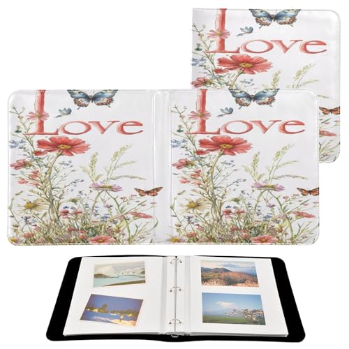 Álbum de Fotos Scrapbook Adhesivo DIY 3 Anillos 40 Páginas 11.8 x 11.2 pulgadas miniatura 2