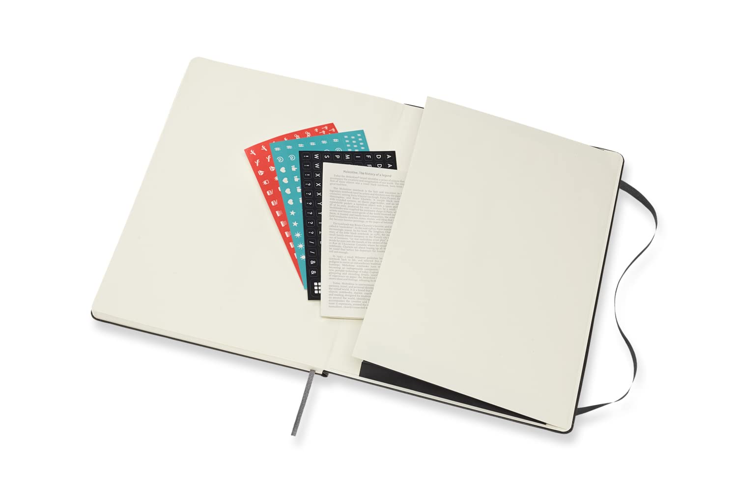 Moleskine - Agenda Settimanale 18 Mesi, Agenda Settimanale 2021/2022, Weekly Notebook con Copertina Rigida e Chiusura ad Elastico, Formato Extra-Large 19 x 25 cm, Colore Nero, 208 Pagine