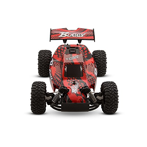 Image of Spice Innocente Red & Black Printed Racing Car with Charger