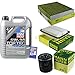 Produktbild QR-PARTS 69373512 Filter Set Inspektionspaket 5 Liter Liqui Moly Motoröl Top Tec 4600 5W-30 MANN-FILTER Innenraumfilter Luftfilter Ölfilter