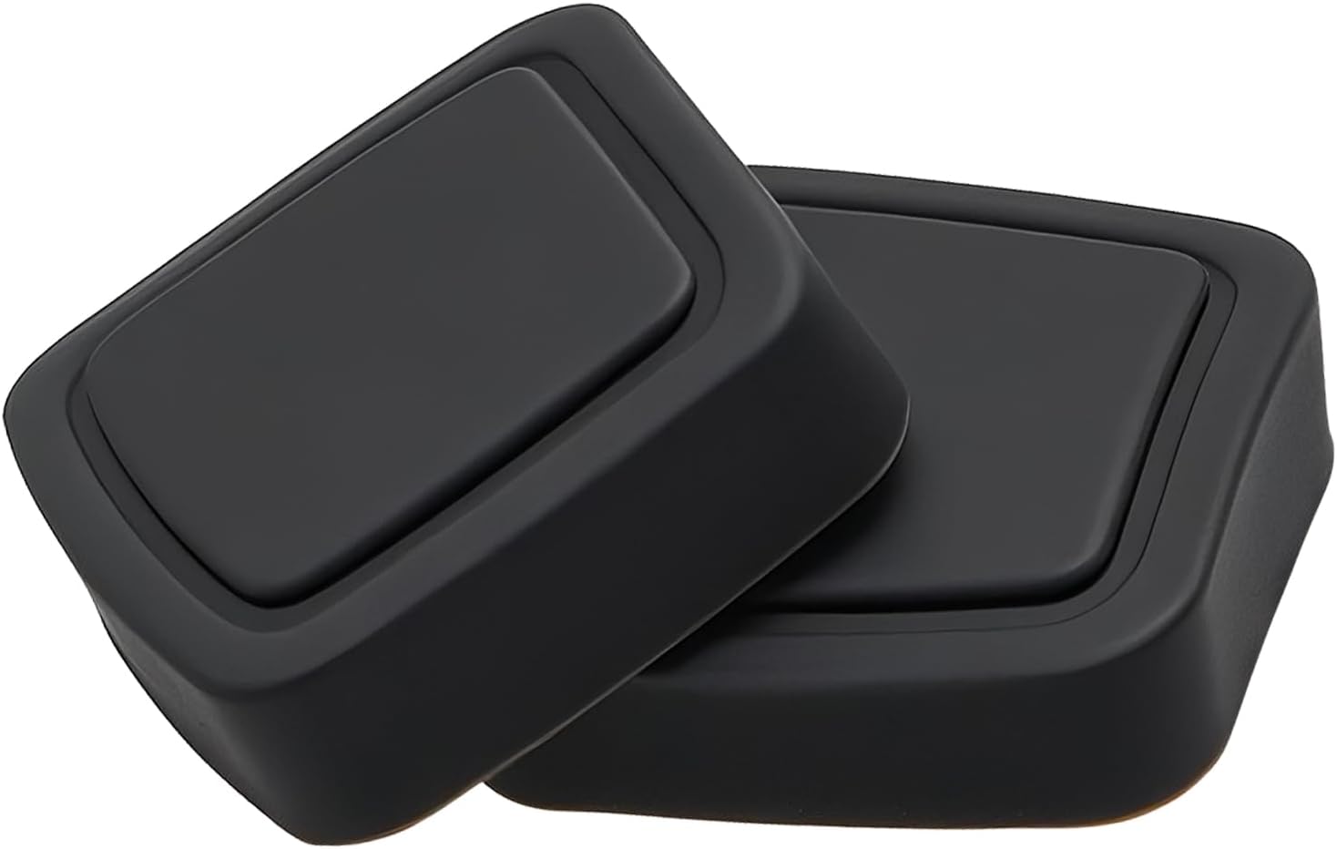 FUSCH 2X Keyless Go Door Handle Button Rubber Cover Compatible with Mercedes W220 S350 430 500 S55 1999-2005, C215 CL500 600/CL55 63 65 2000-2006, R230 SL500 600 2003-2008 Replace# 2207601370