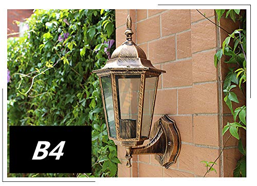 Preisvergleich Produktbild Retro-Wandleuchte im europäischen Stil wasserdichter Gang Balkon Gartenlampe Restaurant dekorative Lichter Außenbeleuchtung-B4_11-15W_> 7000K