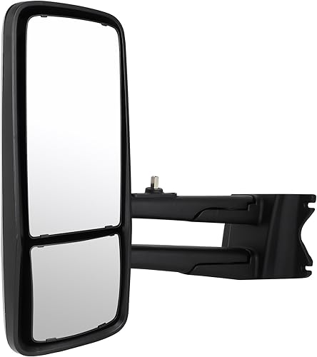 Miniatura 3 de ANPART 2013-2020 para Kenworth T680 T880, 2013-2020 para camiones W990, espejo de capó de camión, lado izquierdo, espejo más pequeño