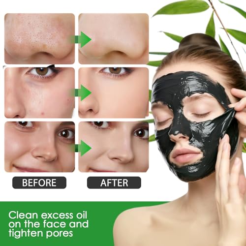 120ml Mitesser Maske Peel Off – Tiefenreinigende Gesichtsmaske gegen Unreinheiten, Anti Mitesser & Porenreinigung, Mitesserentferner Maske für klare Haut