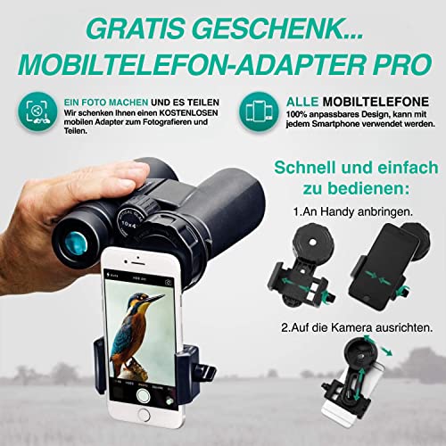 Fernglas 10×42 von Slokey für Vogelbeobachtung und Astronomie