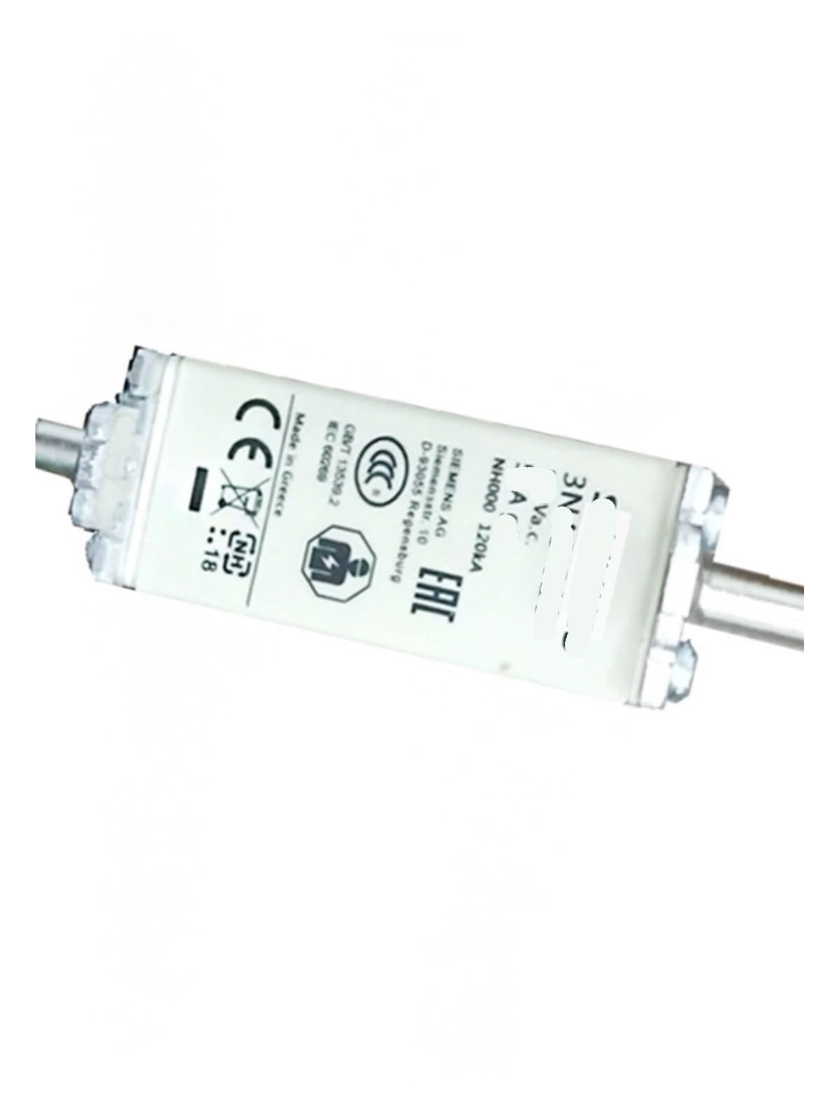 Fusible rapide 3NA7250-6 3NA7244-6 module d'alimentation