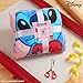 Disney Stitch Throw Blanket Soft Fleece Blanket Bedroom Accessories 59 x 51” (Pink Stitch)