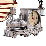 Orologio da decorativo per la casa e l'ufficio | Decorazione per ufficio con allarme vintage, orologio a batteria retrò e giocoso | Per la camera da, la casa, la biblioteca il dormitorio