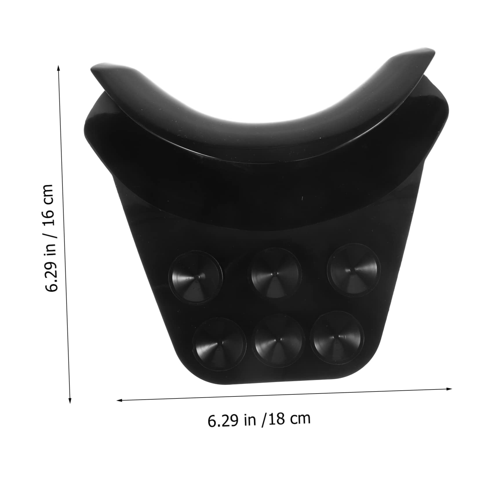 VICASKY 3pièces Repose-Nuque Silicone avec Ventouse Coussin De Soutien pour Lavage Cheveux Salon Accessoire Portable pour Confort Optimal