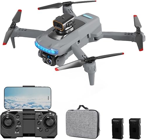GoolRC Mini dron con control remoto con cámara única Quadcopter plegable sin cabeza con función de evitación de obstáculos Fotografía de gestos con