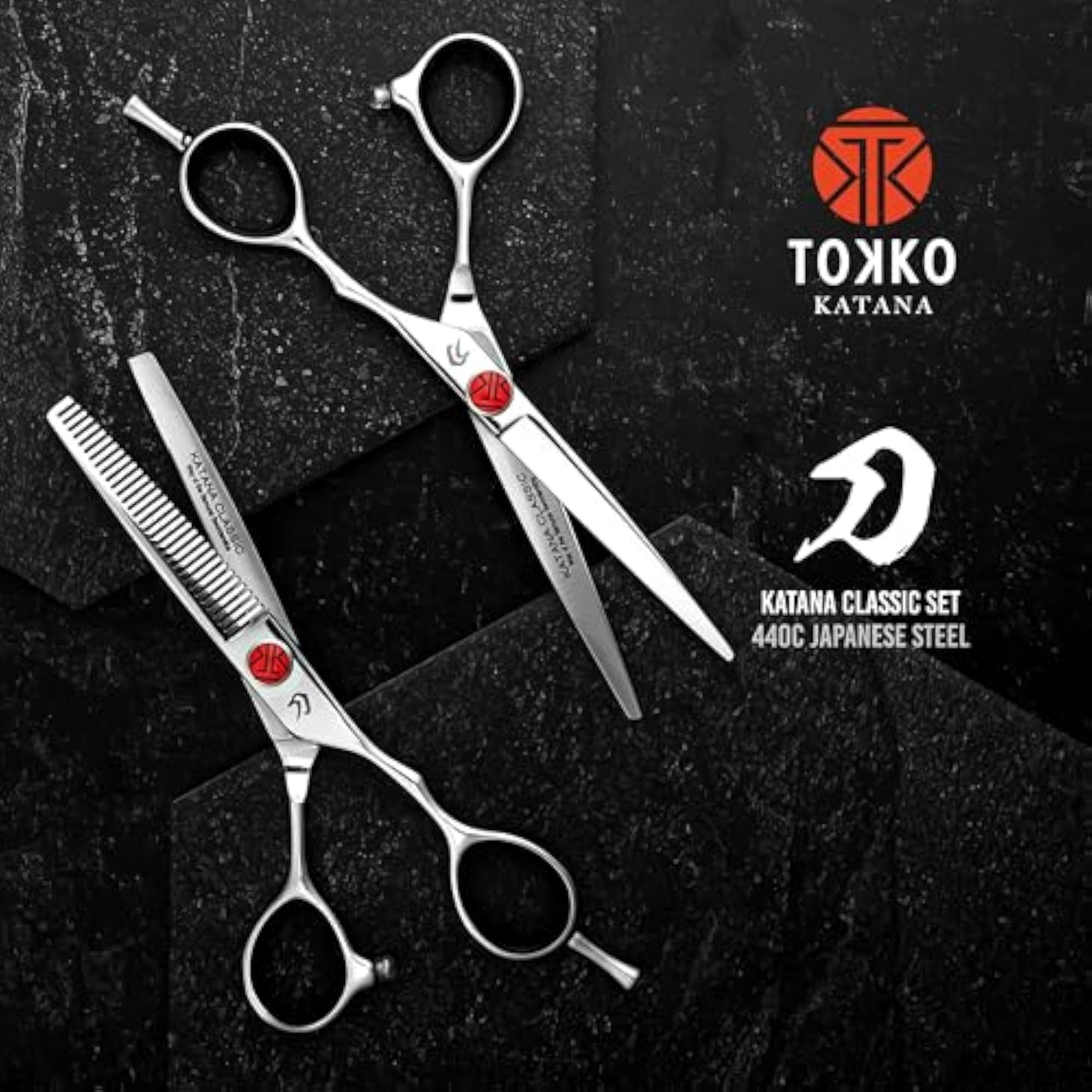 Professional 6.5" Shear Set, Premium Japanese Steel for Barbers