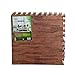 Produktbild 16 Stück Holz Wirkung Puzzlematten,30x30cm x 1.0 cm, Wasserdicht rutschfest Spiel-Matten für Kinder Weiche Puzzle Mats Eva-Schaum-Matten,Babys Schlafzimmer Yoga Turnhalle (Braun)