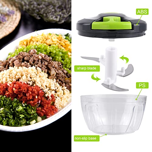 Tritatutto Manuale, 500 ML Trita Verdure Manuale