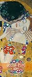  Gustav Klimt 205119 2019: Kunstkalender mit Werken des Künstlers Gustav Klimt, Jugendstil. Wandkalender im Hochformat: 28,5 x 69 cm (vertikal), Foliendeckblatt