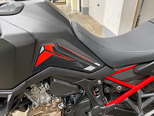 Protections latérales de réservoir Honda Africa Twin CRF 1100 L L-066 noir - Image 4