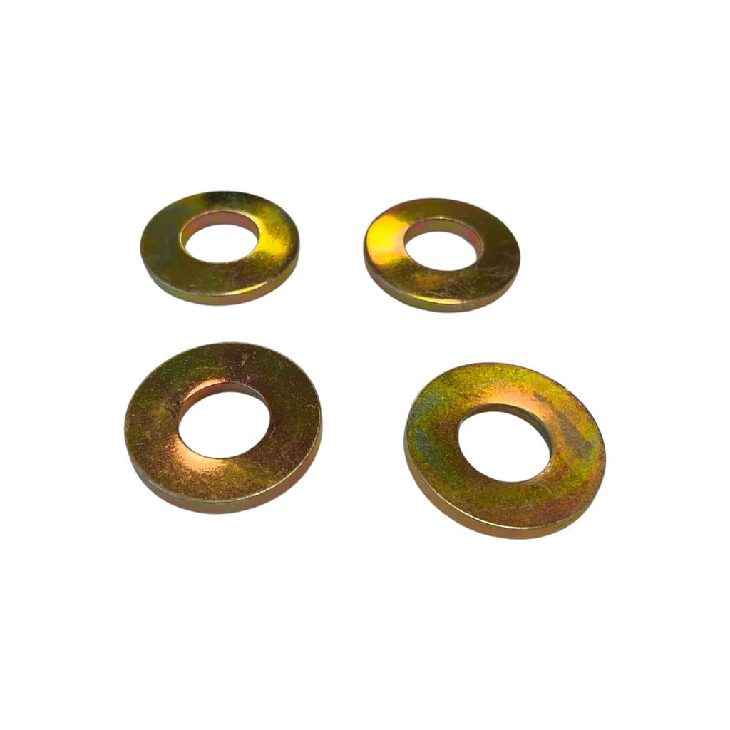 Kryptonite Heavy Duty Zinc Split Lock Axle Washers (4) KRZRWBS1, Compatible with 2014-2023 Polaris RZR XP