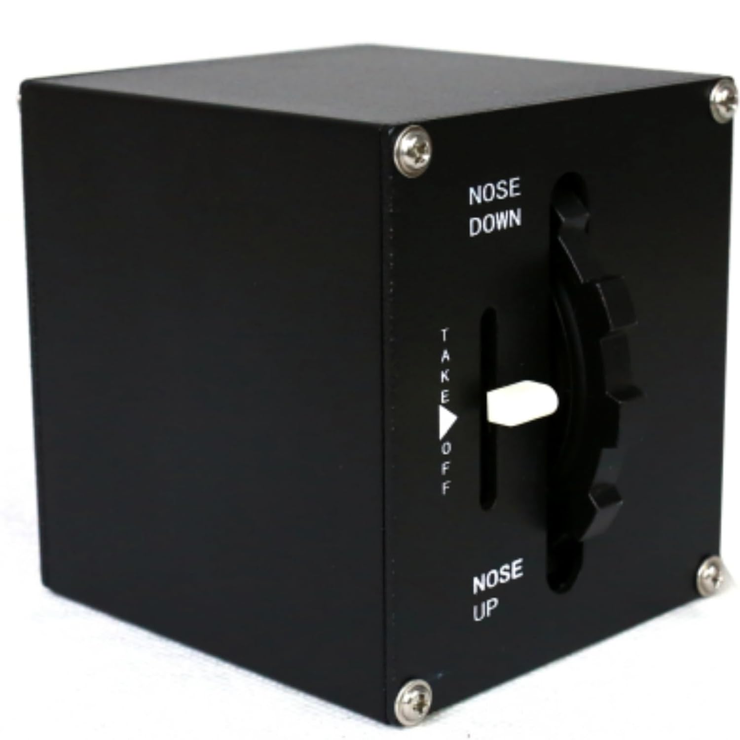 Meza-Pitch Trim Wheel for Flight Simulator game MSFS2020, X-Plane,FSX,Prepar3D for a Home Cockpit or Standalone use on a Desk