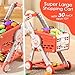 INSHUEY Pretend Shopping Playset Toy Kids Groceries Girls Boys Playing House Toys Big Size Shop Cart 30 Pack Toy with Play Kitchen Accessories