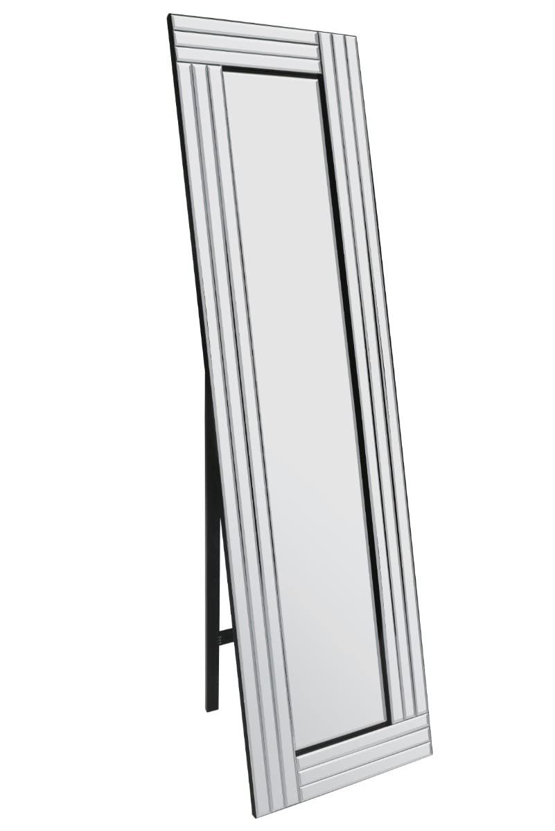 Large Mirror Modern Full length Venetian Free Standing Cheval 5FT X 1FT4