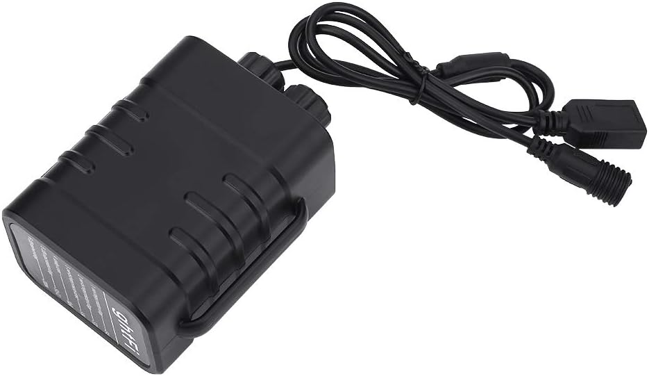 Demeras Battery Case Plastic Battery Holder Bicycle Mobile Power Box Battery Storage Case for Bicycle Lamp & Smartphone