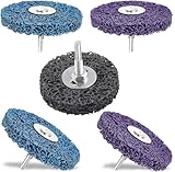 5 Stück CSD Scheibe 100mm, CBS Reinigungsscheibe Grobreinigungsscheibe CBS Schleifscheibe Schleifscheiben für Winkelschleifer von Farbe, Rostschweißnähten, Oxidation Reinigen & Entfernen