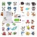 39Pcs 5D Diamond Painting Stickers Kits for Kids, Creatiee DIY Art Craft Animal & Sea World Painting with Diamonds, Paint by Numbers Diamonds for Children Adult Beginners - Funny & Colorful