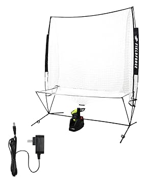 フィールドフォース　オートリターンフロントトスマシン　ACアダプター　ボール8個 Amazon | ［フィールドフォース］オートリターン・フロントトス