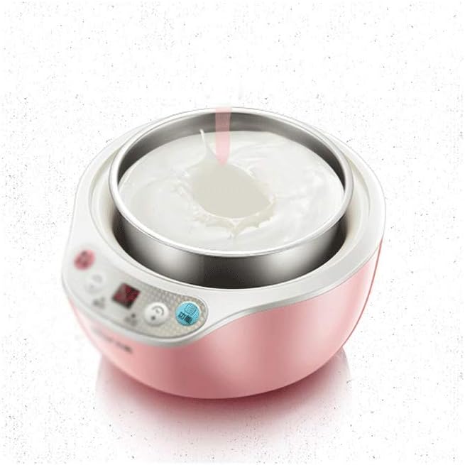 Automatic Digital Yoghurt Maker with LCD Display Screen and Yoghurt Jars – Make Natural Yoghurt at Home
