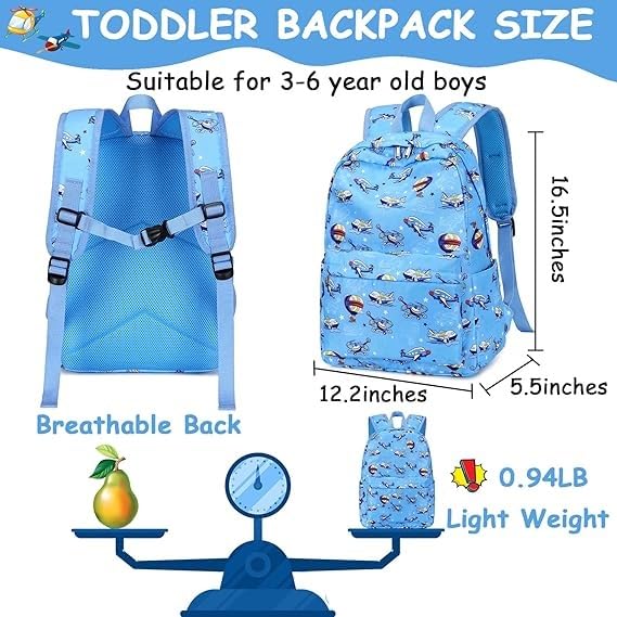 Image of BANQLYN 16-Inch Kids Backpack for Boys & Girls,Preschool Backpack for Kids Girls Small Backpack Purse Kindergarten School Book bags for Toddler Travel,Perfect for School Backpack