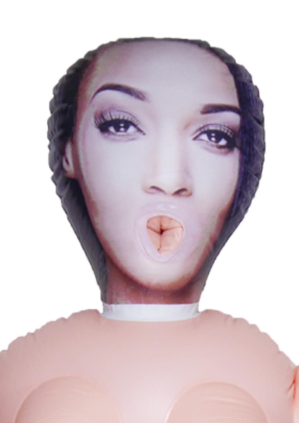 ISAURA LOVE DOLL BAMBOLA GONFIABILE MULATTA BRASILIANA GRANDEZZA REALE 3 FORI