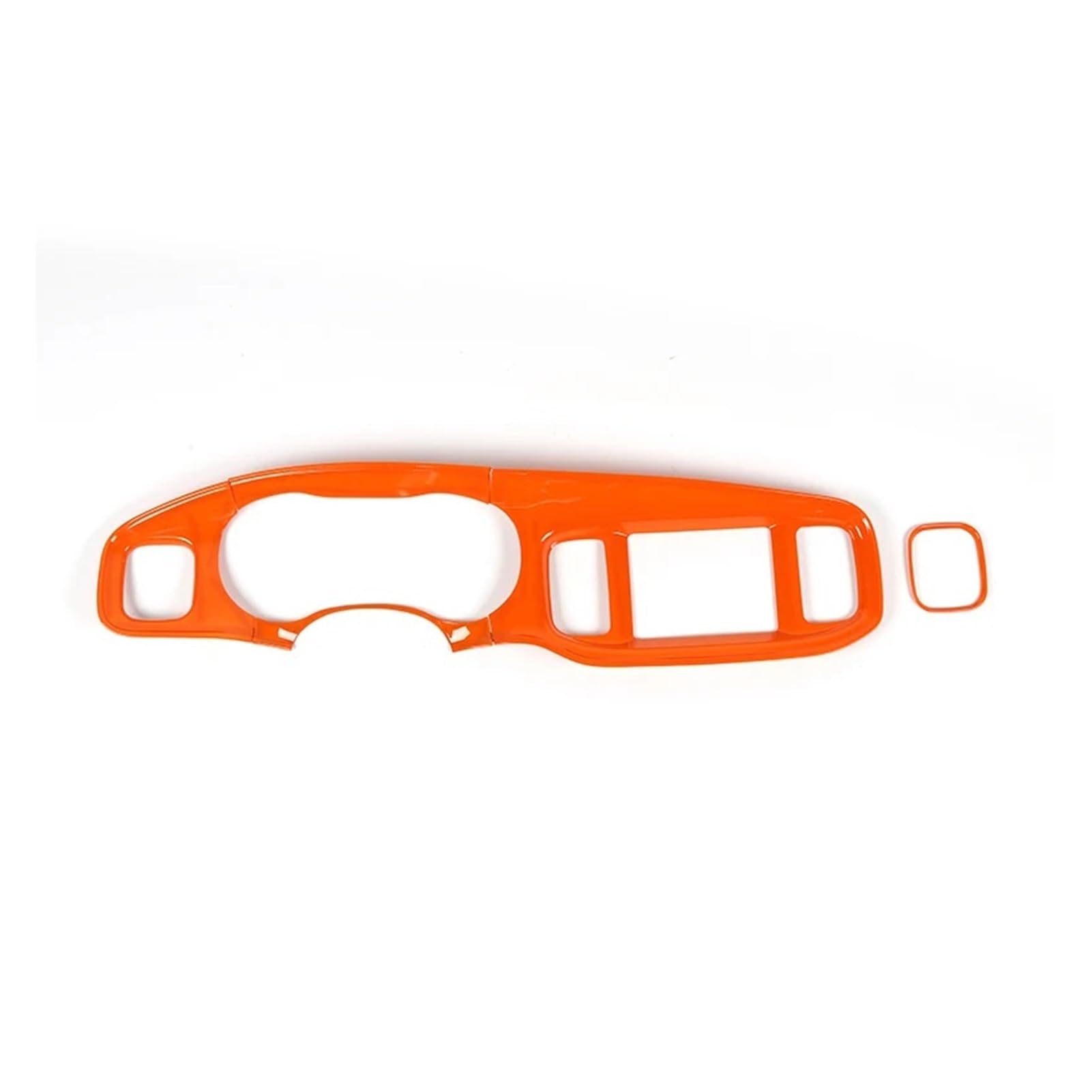 Pegatinas decorativas for el panel de instrumentos del tablero de instrumentos del control central del automóvil ABS compatibles con Dodge 2015 en adelante, accesorios for el interior del auto