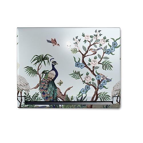 Image of MightySkins Skin Compatible with Alienware M18 R1 (2023) Full Wrap Kit - Chinoiserie Fabric | Protective, Durable, and Unique Vinyl Decal wrap Cover | Easy to Apply & Change Styles | Made in The USA