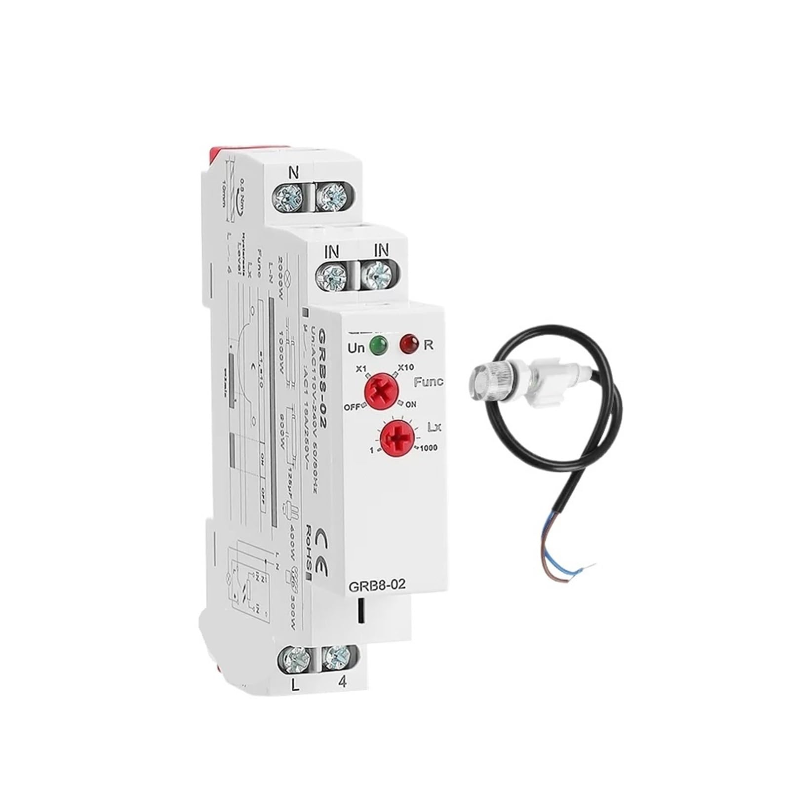 OSHZIKJII GRB8-01/02 Relay AC110V-240V(GRB8-01 AC110-240V)