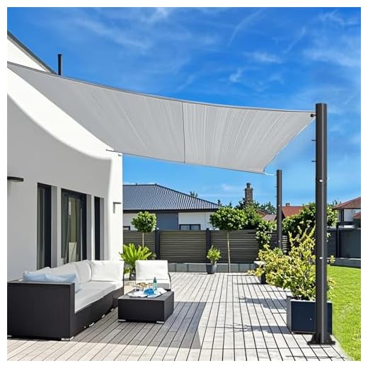 Best umbrella bracket for heavy Set of 2 Removable Sunshade Poles