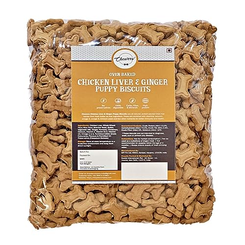Image of Chewers Chicken Liver & Ginger Puppy Biscuits, 1 Kg