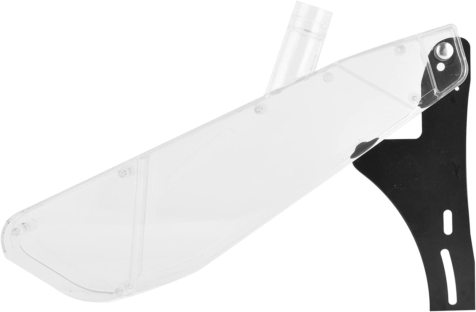 Haofy Table Saw Vane/Wing Guard,Acrylic Protective Cover,Efficient R-Shaped Design,Clear View,Compatible with 4-10in Table Saws for Woodworking