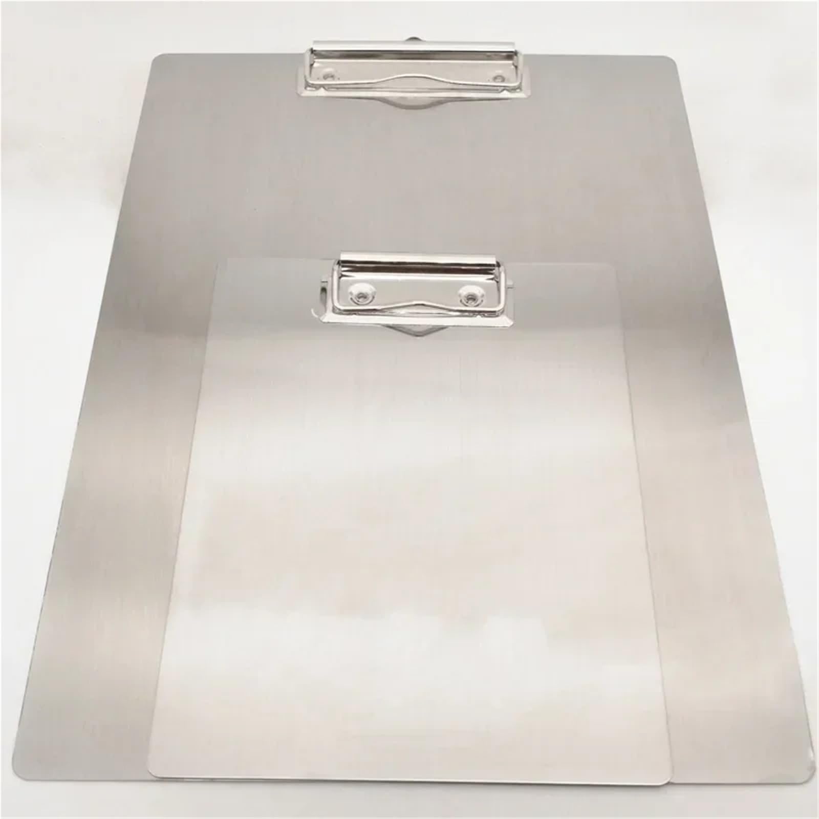 Klips do tablicy z notatkami, Drewniany schowek A4 A5 notes ze stali nierdzewnej Folder Organizer(31.5x23cmA4)