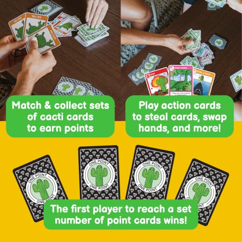 Image of What's The Point? The Cactus Card Game | A Fun and Strategic Game for Families | Perfect for Family Play Night | Easy to Learn | Portable for Travel | Ideal for Players of All Ages