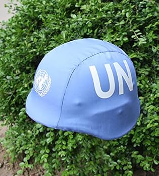 Amazon | 国連軍 M88 ヘルメット 黒色 & カバー セット PKO 国連