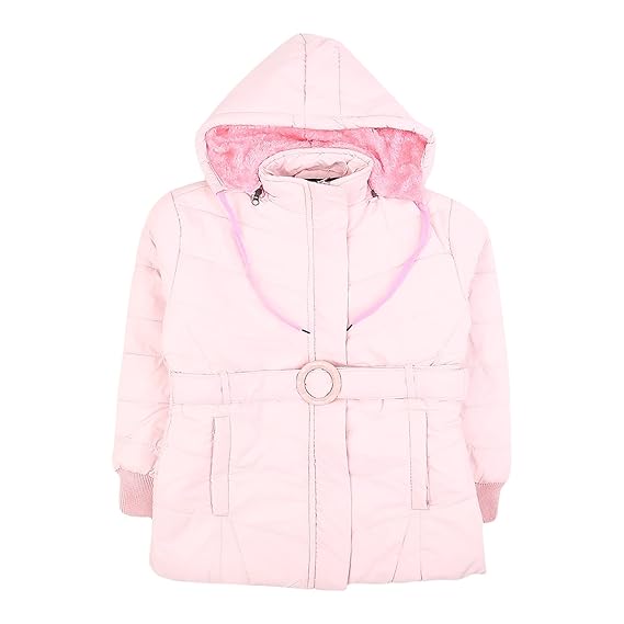 VMart Girls Solid Butter Ns Jacket 451689